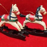 Caluti balansoar de epoca din lemn